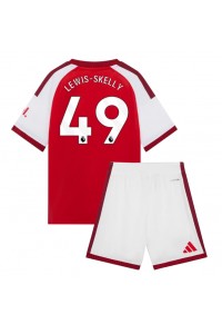 Arsenal Myles Lewis-Skelly #49 Babyklær Hjemme Fotballdrakt til barn 2026-27 Korte ermer (+ Korte bukser)